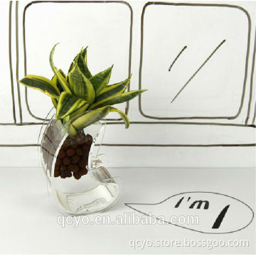 High quality acrylic tall wedding vase cheap vase